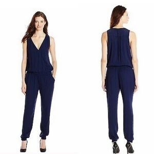 Joie Business Casual Navy Blue Jumpsuit‎